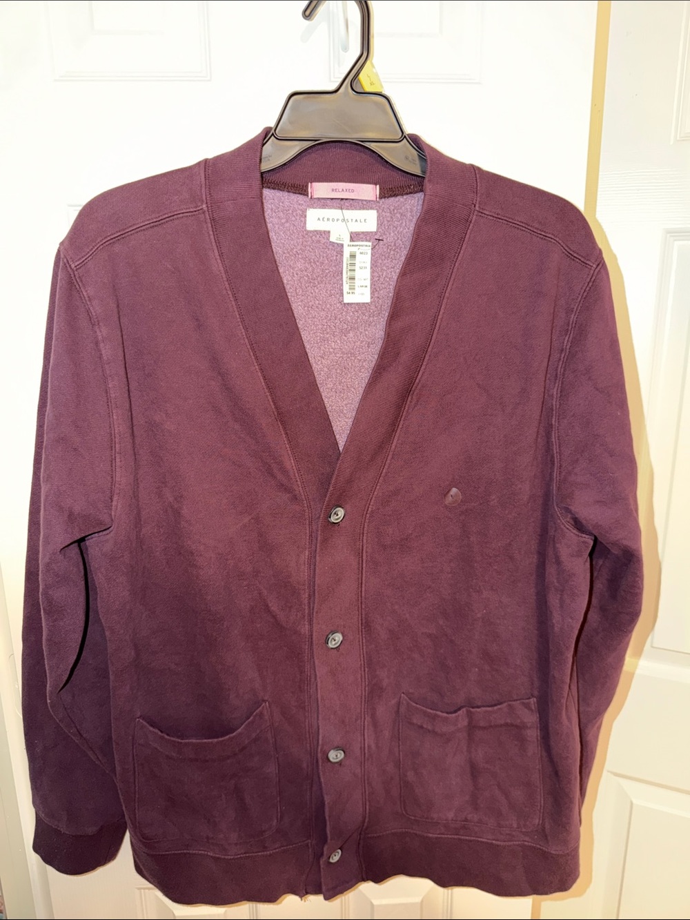 Aeropostale men’s long sleeve Cardigan
Size Large